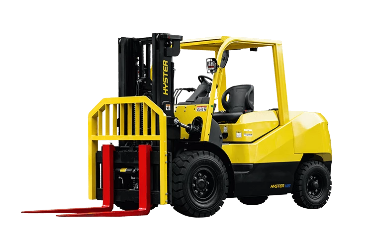 Electric forklift with efficiency and reliability combined